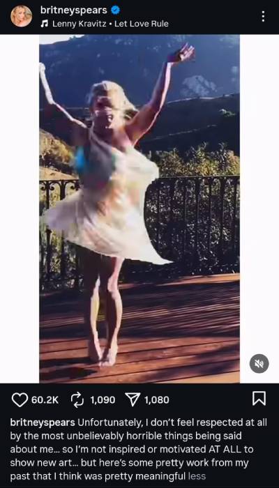 Britney Spears claims it wasnt me after erratic driving video goes viral