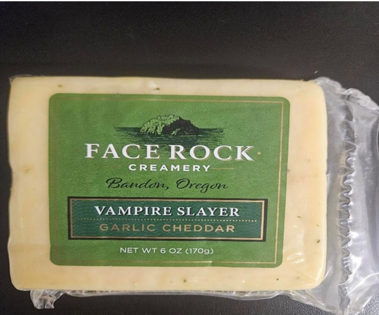 The affected cheese was only sold at the Face Rock flagship store in Oregon