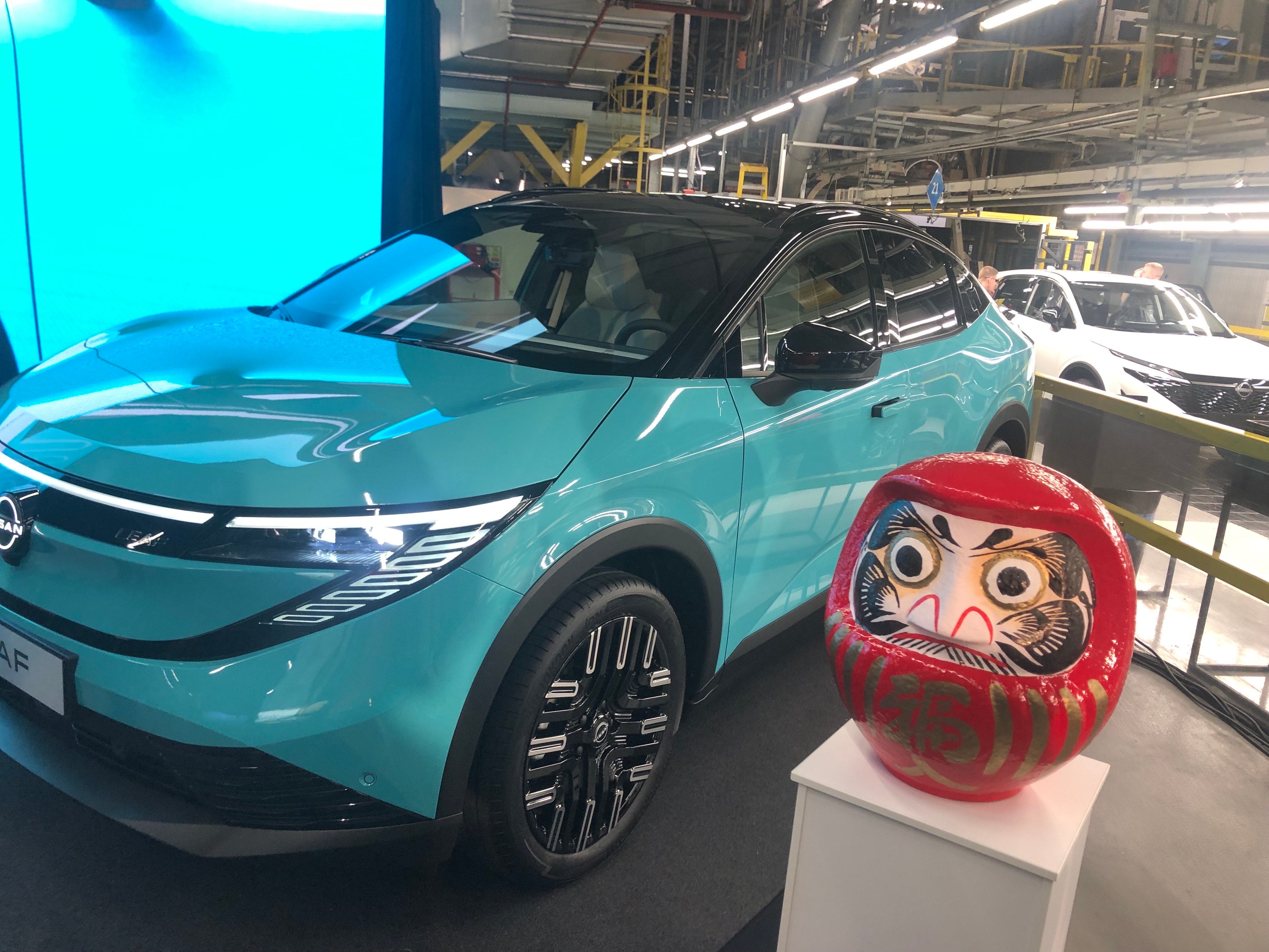 Nissan’s vice president hopes the new model will help raise production back up to capacity in Sunderland